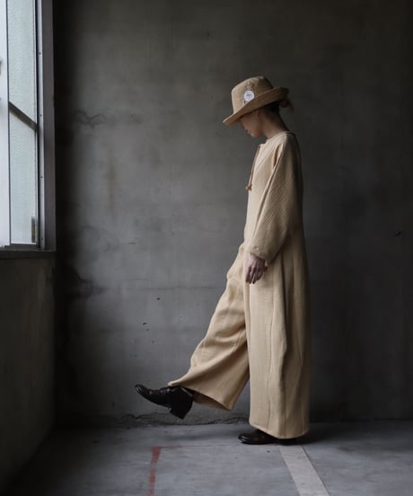 NATIVE VILLAGE/ layer gauzeオールインワン  / na-21003