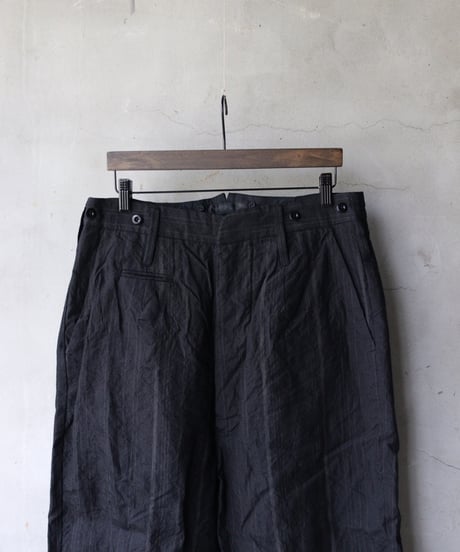 KLASICA クラシカ / Cut off Bold Straight Trousers "GALWAY" RSパンツ/ kl-25010