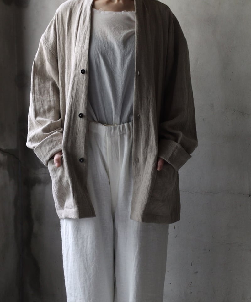 klauseクロイゼ / H.O.R Jacket Belarus linen(平織/中厚手)