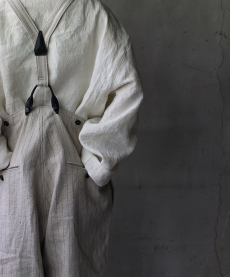 klauseクロイゼ / Overalls C/L Stripeオーバーオール/ kla-25006