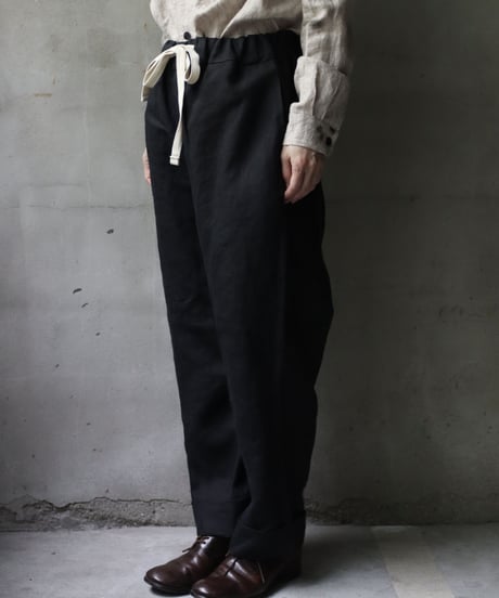 der antagonist デ アンタゴニスト / straight relaxed pantsパンツ  / P7BLSC23