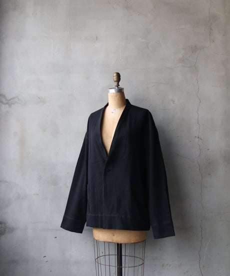 klauseクロイゼ /カツラギCotton & Linen Gown Short / kla-26009