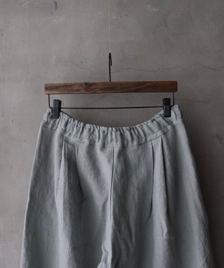 der antagonist デ アンタゴニスト / Wide Sailor Pants linen100パンツ/ P22HBLCE25/26