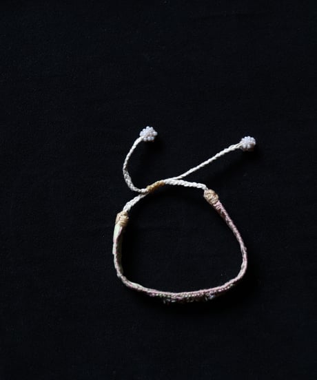 Antonia Rossi (Antomoon)/ Artisan Embroidered bracelets in vintage silkブレスレット / An-26014