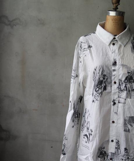 ALEKSANDR MANAMISアレクサンダーマナミ/ THE HUNTER CLASSIC SHIRTシャツ / am-24036