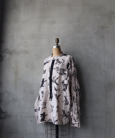 ALEKSANDR MANAMISアレクサンダーマナミ/ NOIR NOIR CLASSIC SHIRTシャツ / am-26009