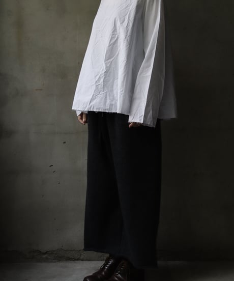 SCHA シャー/ Boat Neck Long Sleeve Top " OE " / Sc-22018 ( Art#1591)