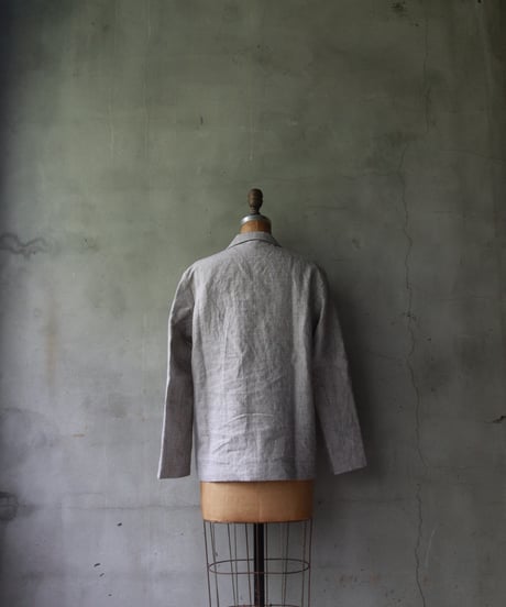 der antagonist デ アンタゴニスト / linen jacketジャケット/ J33BLGRC24