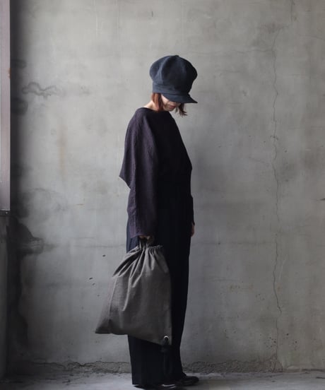 cavane キャヴァネ / Rope sack cotton & linen100バッグ/ ca-25169