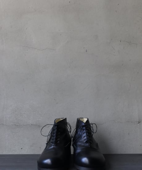 TATAROU with cavane limited shoes / Balmoral Ankle Shoes Horse leather靴 /  Tat-26002
