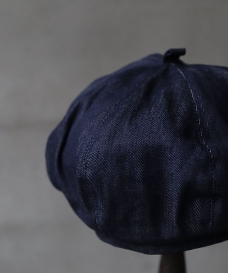 Au Vrai Chicオーブライシック/ BERET DENIM COTTON帽子 / Au-25003