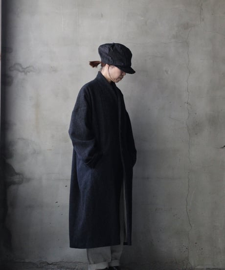 cavane キャヴァネ / Traditional Wool100 Twill Over Coatコート / ca-25157