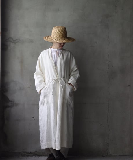klauseクロイゼ / 天日干しGown Long Linen / kla-26019