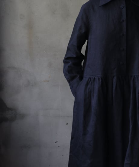 der antagonist デ アンタゴニスト / linen dressワンピース / D2BLSC24/25
