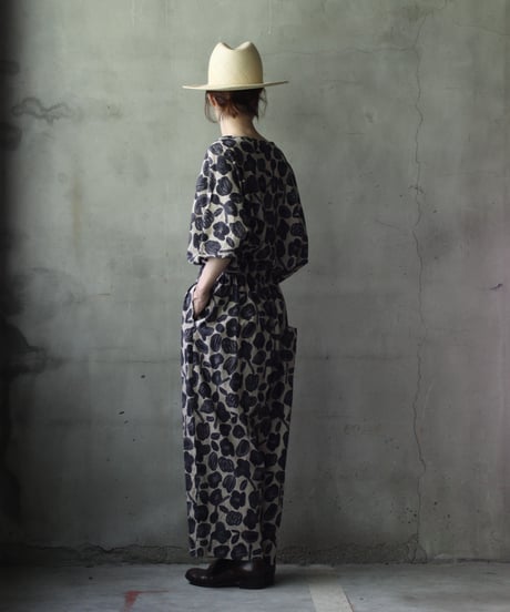 cavane キャヴァネ / Wide Cotton/Linen100 TrousersⅡ パンツ/ ca-25109