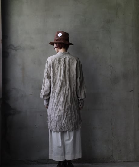 cavane キャヴァネ / Chemise Maison With Col Linenプルオーバーシャツ / ca-25054