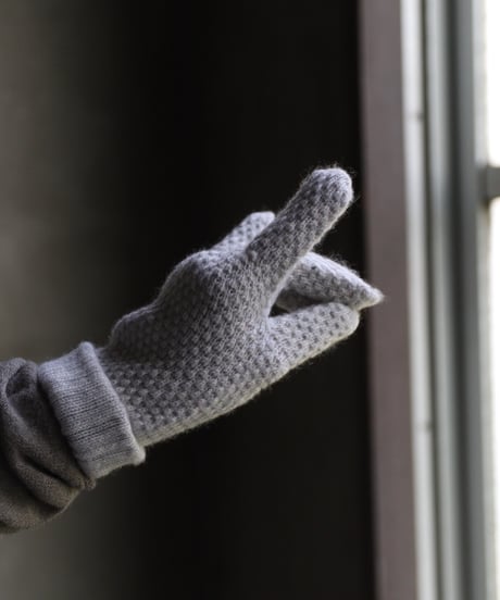 William Bruntonウィリアムブラントン / Cashmere Knit Glove手袋 / Wi-23002