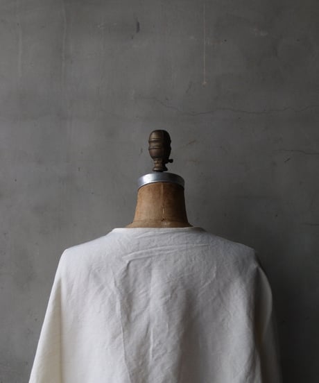 klauseクロイゼ / C.S Wide V Neck Shirt Washable Silk / kla-26020