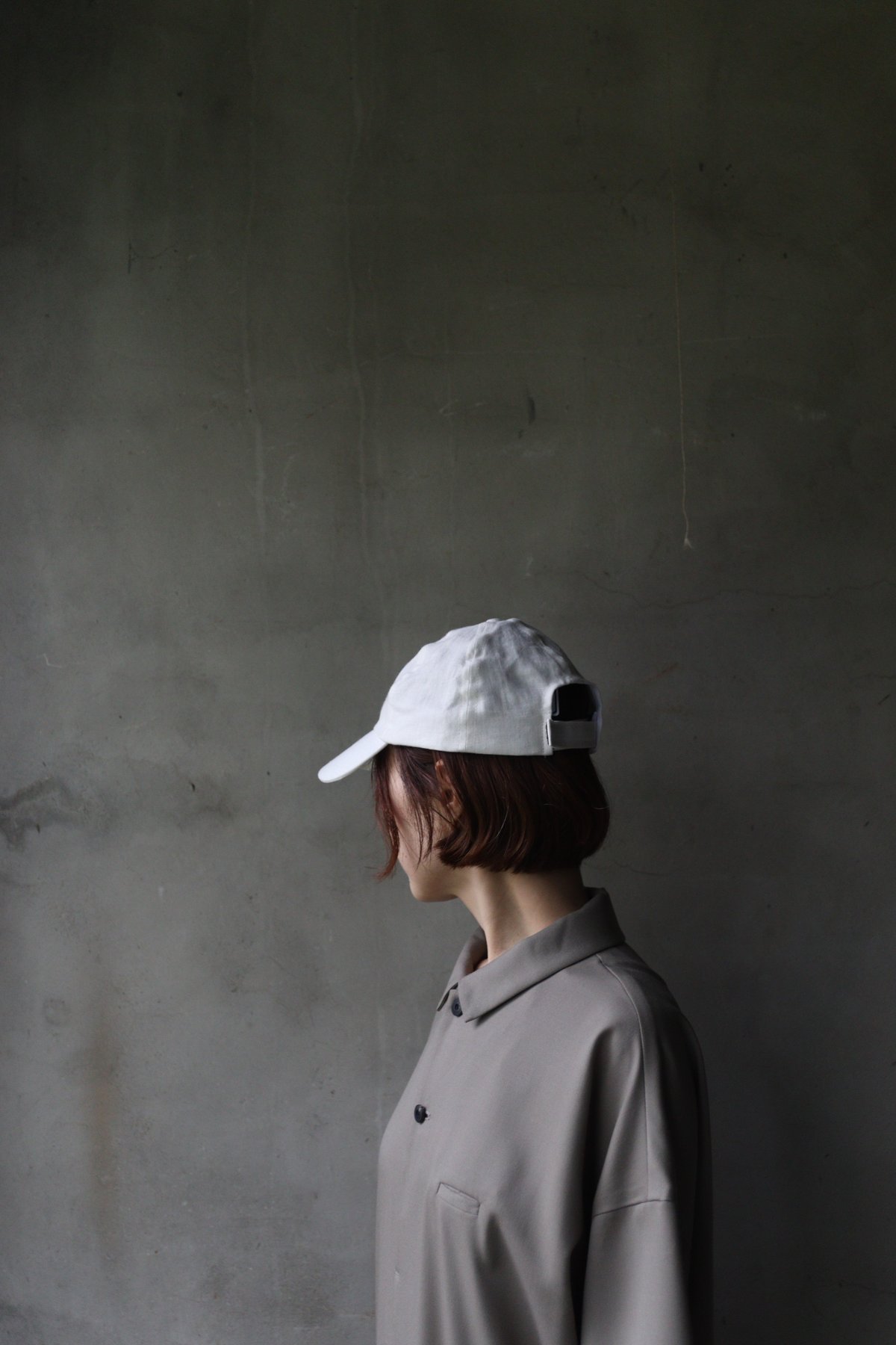 Au Vrai Chicオーブライシック / FOLD BRIM BASE LINEN CAP