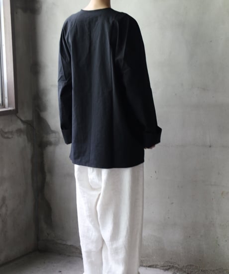 klauseクロイゼ / Typewriter cotton C.S.P.O Shirt / kla-25029