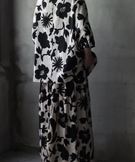 cavane キャヴァネ / Tunic half-sleeve Cotton/Linen100シャツ / ca-25080