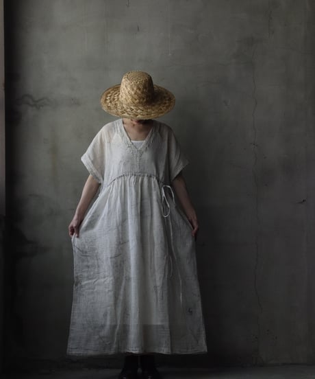 daubドーブ / HAND DYED DRESS COTTON100ワンピース / da-26011(AB57/T117)