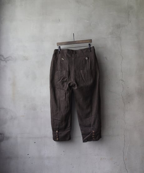 ALEKSANDR MANAMISアレクサンダーマナミ/ ETUIDE 19IEME PANT - VINTAGE WRENトラウザーズ / am-25017