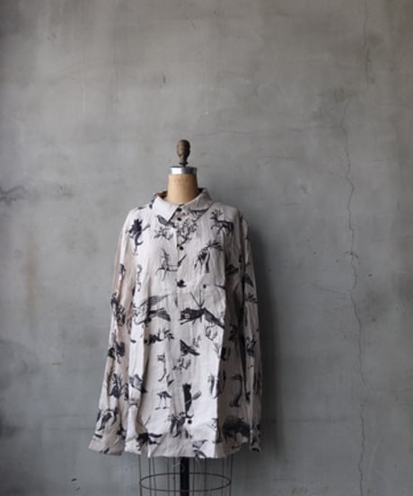 U様_ALEKSANDR MANAMISアレクサンダーマナミ/ NOIR NOIR CLASSIC SHIRTシャツ / am-26004