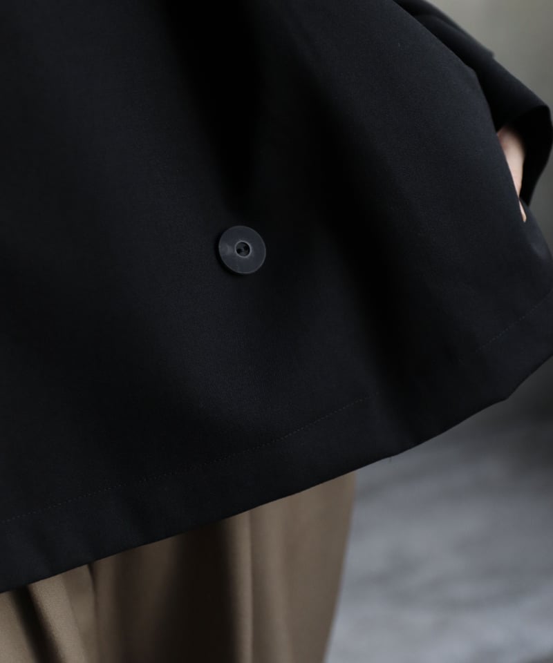 Dulcamara ドゥルカマラ / よそいきトレンチショートCT UNISEX Dulcamara ドゥルカマラ / よそいきトレンチショートCT UNISEX