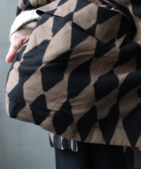ALEKSANDR MANAMISアレクサンダーマナミ/ WRAP JACKET HARLEQUINジャケット / am-25002