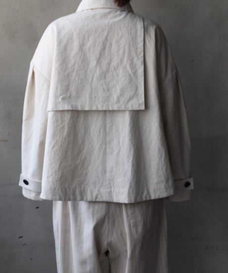 cavane キャヴァネ / Short trench JK Cotton&Linen100ショートトレンチ / ca-26045