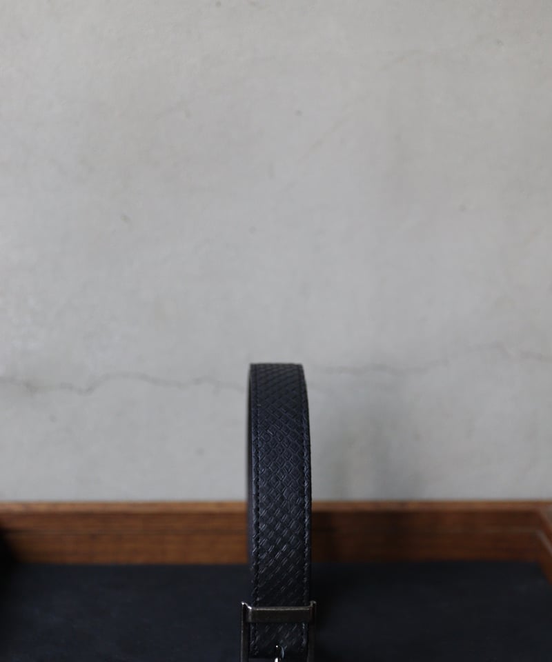 cavane キャヴァネ / #24Python Leather Beltベルト / ca-2