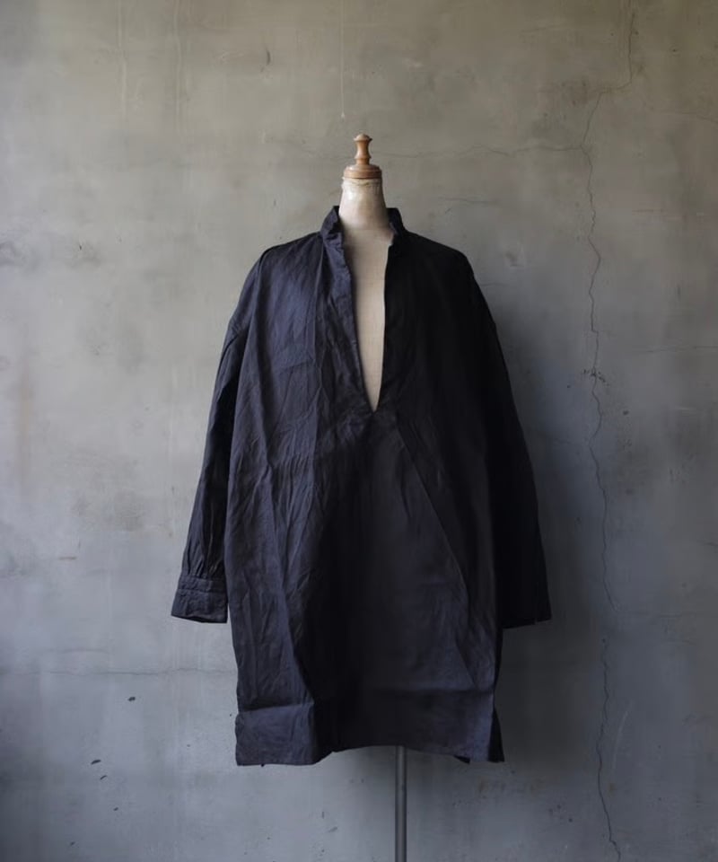KLASICA クラシカ / Neo Collar P/O Shirts 