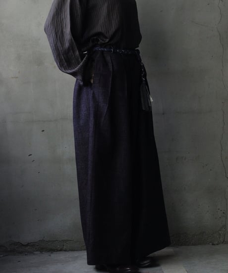 某ソレガシ/ Un Chochin Pants V.Silk/cottonパンツ / so-26014ex