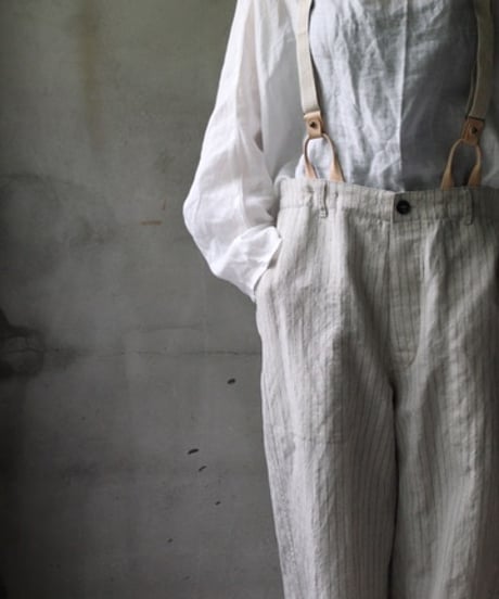 cavane キャヴァネ / Over-pants with suspenderパンツ / ca-25071