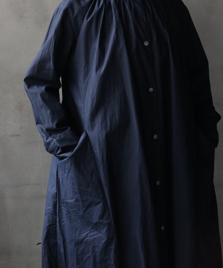 cavane キャヴァネ / Organic cotton Gathered-Dressワンピース / ca-25760