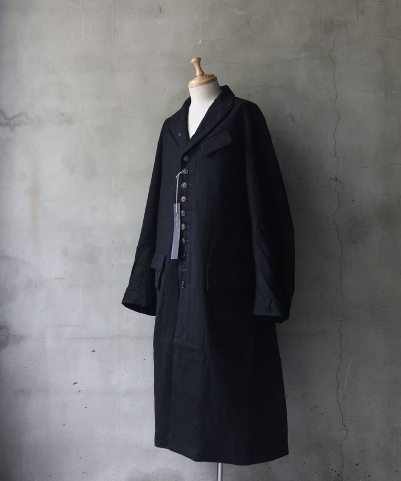 KLASICA クラシカ /SIGLO 10 Buttons Old Coatコート/ kl- KLASICA クラシカ /SIGLO 10 Buttons Old Coatコート/ kl-