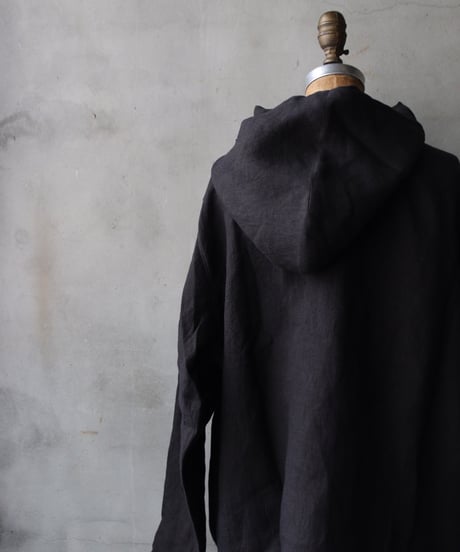 klauseクロイゼ / 天日干しTwill Linen Hoodie/ kla-26016