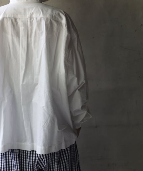 NATIVE VILLAGE ネイティブヴィレッジ / Cotton.Hフリルスタンドオーバーシャツ / na-23018
