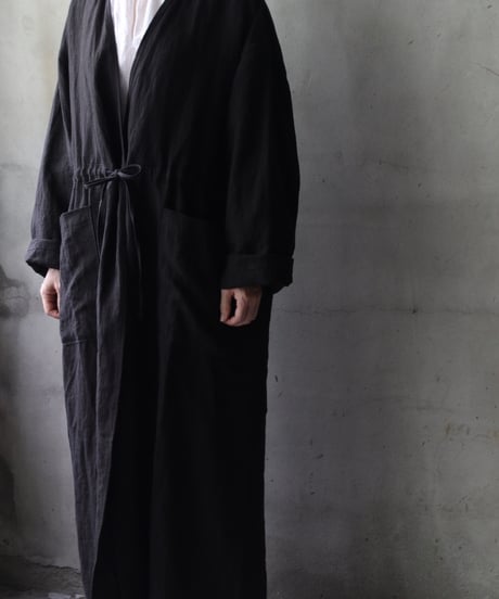 klauseクロイゼ / 天日干しGown Long Linen / kla-26018