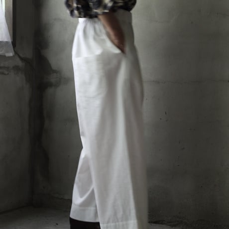 cavane キャヴァネ　モチーフつなぎストール　ホワイト150cm×95cm cavane キャヴァネ / Scarf Linen&Cotton limited スカーフ