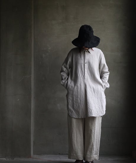 cavane キャヴァネ / Chemise Maison With Col Linen&Cottonシャツ / ca-24236