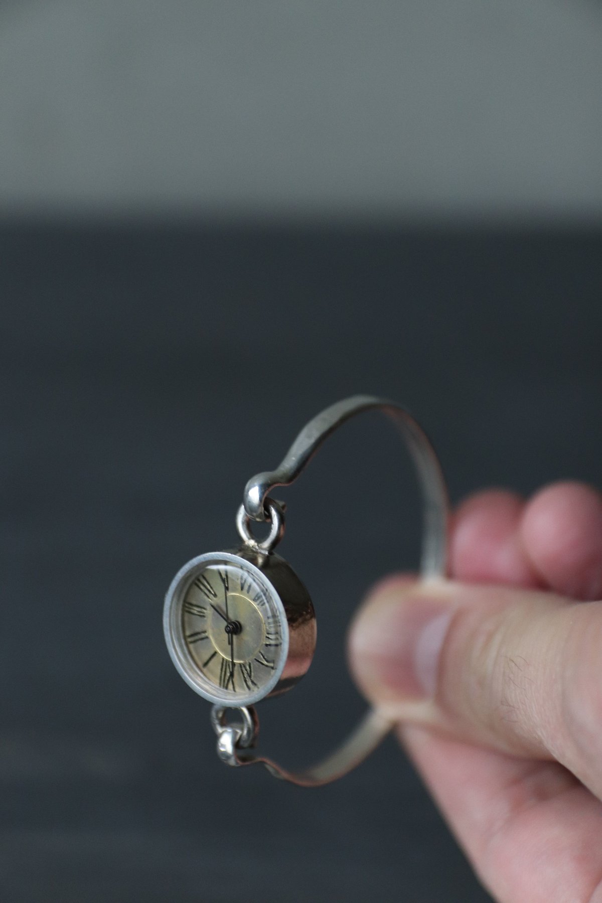 cavane Accessories / Silver925 bangle watch時計 /