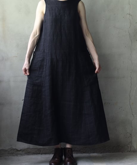 der antagonist デ アンタゴニスト / Sleeveless Dressワンピース/ D12BLBC25
