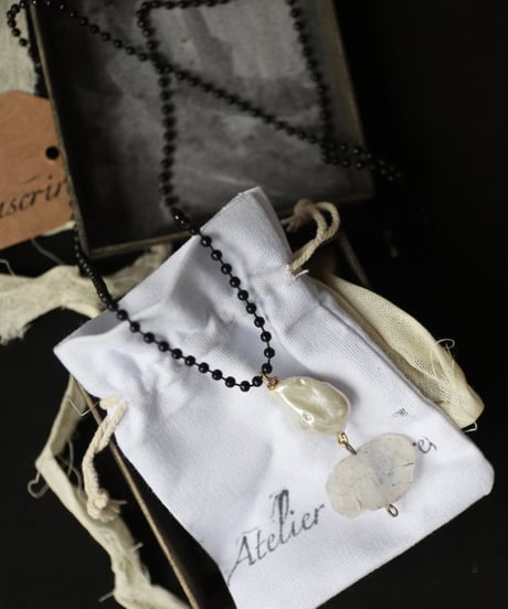Atelier Inscrire / COSTUME JEWELLERY PENDANT3ネックレス / At-24009