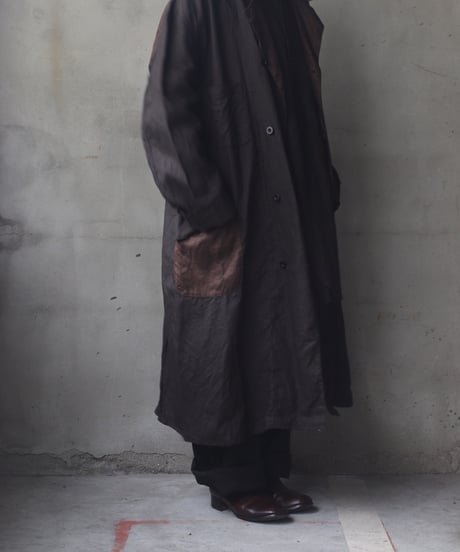 KLASICA クラシカ / Old Crazy Patterned Work Coat " FIG 1" コート / kl-25001