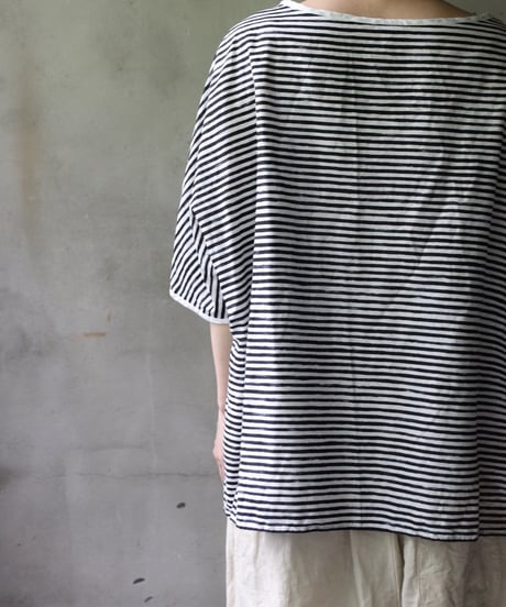 cavane キャヴァネ / Tunic half-sleeve Cotton/Linen100シャツ / ca-25080