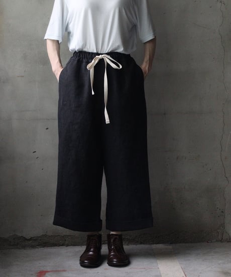 der antagonist デ アンタゴニスト / Trousers Linen100パンツ/ P13HBLSC25