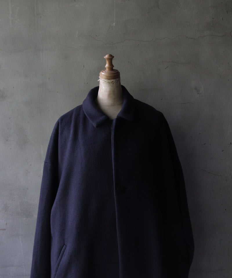 dulcamara BIGコート size0 navy ドゥルカマラ