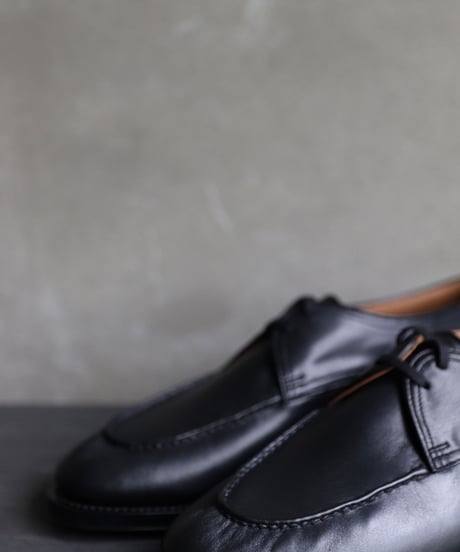 formeフォルメ/ Low shoes Lamb black goodyear / fo-25007(fm-137)